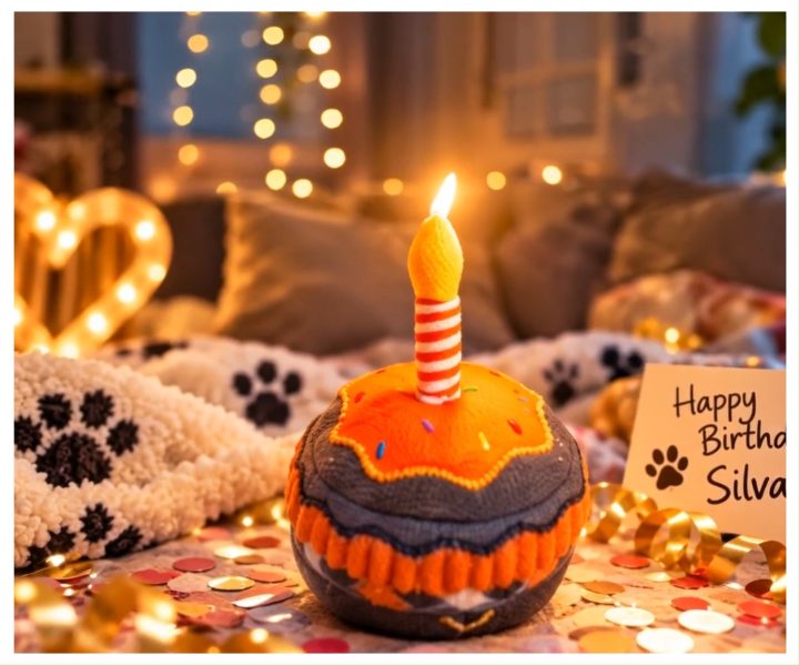 🎂 Ein Jahr Silva – eine Torte, vier schnelle Pfoten und ein Familiengeheimnis ❤️